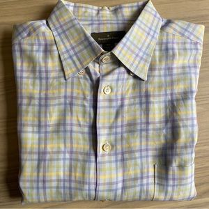 Zegna Dress Shirt. Ermenegildo Zegna Shirt Size XXL